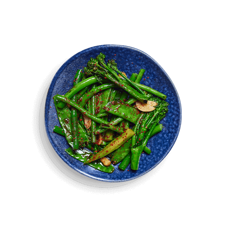 wok-fried greens
