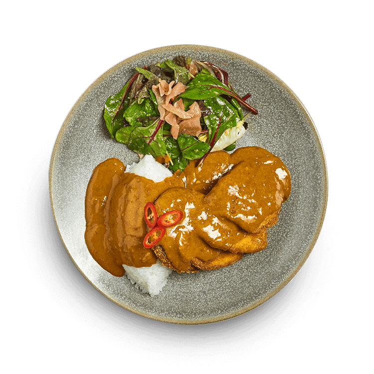 hot yasai katsu curry