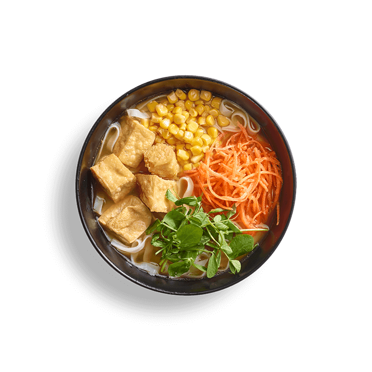 yasai ramen | rice noodles