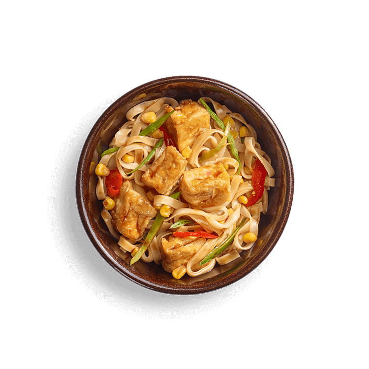 yasai yaki soba | rice noodles